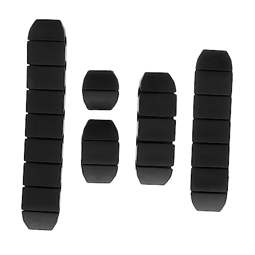SHINEOFI 1 Satz Selbstklebende Kabelhalter Kabelorganizer Für Schreibtisch Vielseitige Drahtclips Zur Kabelverwaltung Für Usb Ladegeräte Audiokabel Schwarz Installieren Langlebig 5 Stück von SHINEOFI