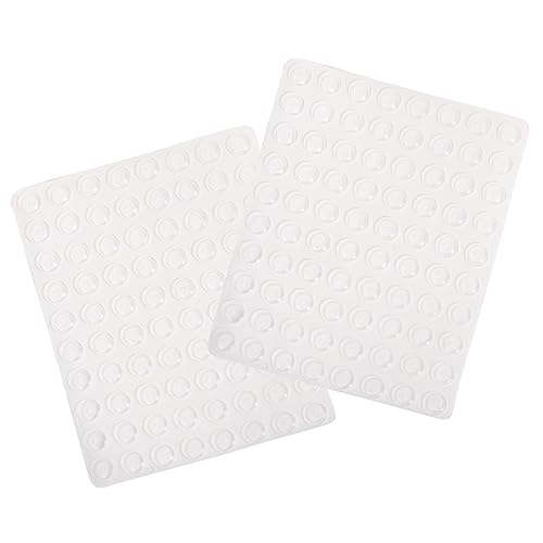 SHINEOFI 1 Satz Selbstklebende Türpuffer Für Küchenschränke Mit Transparenten Dämpfungspads Pro Blatt Schutzpolster Für Möbel Geräuschdämpfung Und Kratzschutz 2blätter SHINEOFI 1 Satz Selbstklebende Türpuffer Für Küchenschränke Mit Transparenten Dämpfungspads Pro Blatt Schutzpolster Für Möbel Geräuschdämpfung Und Kratzschutz 2blätter von SHINEOFI