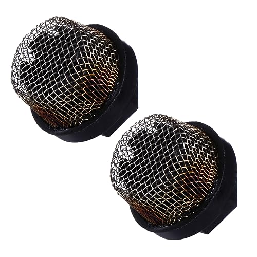 SHINEOFI 1 Satz Sprühfilter Einlasssieb Für Schlauch Airless-farbspritzfilter Luftlos Sprühen Sprühgerät Einlassfilter Bildschirm Sieb Saugfilter Lackfiltersieb Stahldraht Schwarz 2 Stück von SHINEOFI