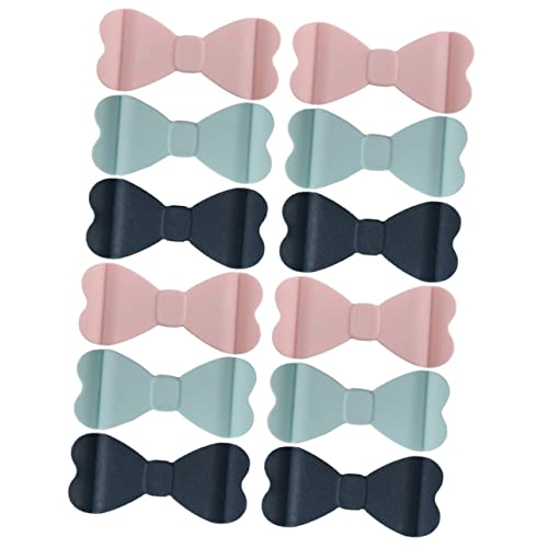 SHINEOFI 1 Satz Teiliges Kabelmanagement Bowknot Form Kabelhalter Ohne Bohren Selbstklebend Für Usb Und Kopfhörerkabel Für Küchengeräte Wie Toaster Und 12 Stück von SHINEOFI