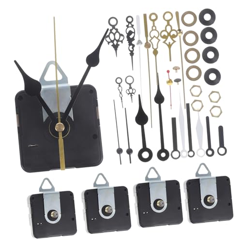SHINEOFI 1 Satz Uhrwerk aus Quarz Wanduhren für Wohnkultur Teilesätze Ersatz-Reparatur-Uhrwerk Uhrersatzmechanismus Leise Wanduhr -Bewegungsmechanismus -Kit Ersatzuhrmechanismus Plastik von SHINEOFI