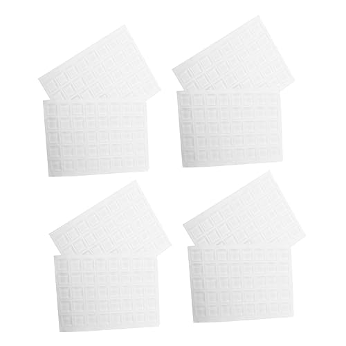 SHINEOFI 1 Satz Wc-sitzkissen Pads Klares Stopperpad Antikollisions-stoßstangenpolster Anti-kollisions-pad Transparente Stoßstange Stoßfängerpolster Klare Stoßfänger Kieselgel 80 Stück von SHINEOFI