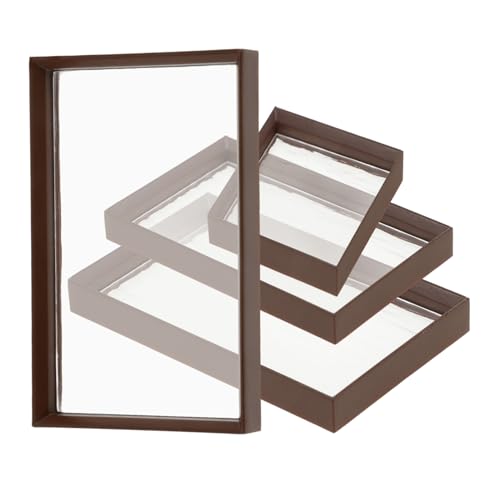 SHINEOFI 1 Set Mini Geschirr Modell Miniatur Puppenhaus Miniatur Puppenhaus Puppenhaus Zubehör Mini Tablett Mini Zubehör Mini Essenstablett Kleines Tablett von SHINEOFI