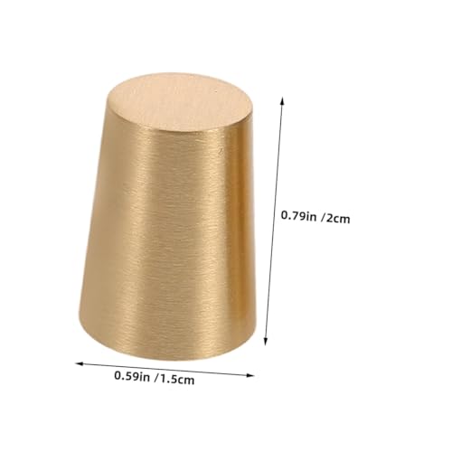 SHINEOFI 10 Stück Messing Füße für Tabletts und Holzsockel rutschfeste Display Riser Füße Robuste Messing Möbelbeine Vielseitig als Schneidebrettstützen und Dekorative Untersetzer für SHINEOFI 10 Stück Messing Füße für Tabletts und Holzsockel rutschfeste Display Riser Füße Robuste Messing Möbelbeine Vielseitig als Schneidebrettstützen und Dekorative Untersetzer für von SHINEOFI