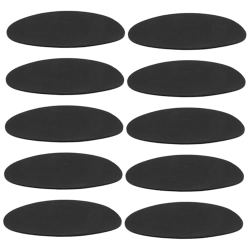 SHINEOFI 10 Stück Schalldämmende Anti-vibrations-schwamm-pads Ømm Stoßdämpfende Rutschfeste Unterlagen für Tischventilatoren Geräuschreduzierung Vibrationsabsorbierende Matte für Ruhiges von SHINEOFI