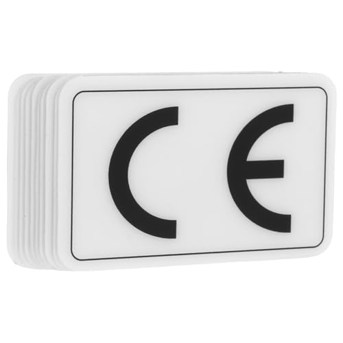 SHINEOFI 10 Stück Teiliges Selbstklebender PVC Maschinen Sicherheits Warnaufkleber mit Ce Zeichen Wetterfest Vielseitig Einsetzbar für Lager und Baustellen zur Effektiven SHINEOFI 10 Stück Teiliges Selbstklebender PVC Maschinen Sicherheits Warnaufkleber mit Ce Zeichen Wetterfest Vielseitig Einsetzbar für Lager und Baustellen zur Effektiven von SHINEOFI