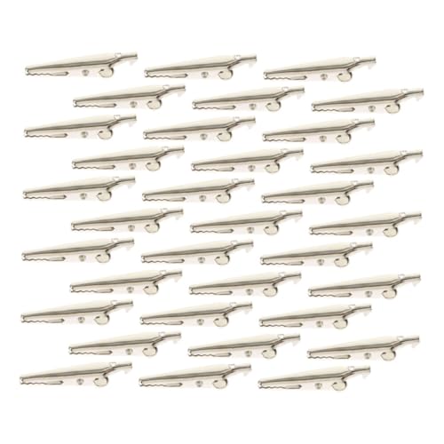 SHINEOFI 100 Stück Teiliges Elektrischer Verchromter Eisendraht krokodilklemmen mit Federverschluss Rutschfest Langlebig für Kabel Multimeter und Lötarbeiten im Elektronikbereich SHINEOFI 100 Stück Teiliges Elektrischer Verchromter Eisendraht krokodilklemmen mit Federverschluss Rutschfest Langlebig für Kabel Multimeter und Lötarbeiten im Elektronikbereich von SHINEOFI