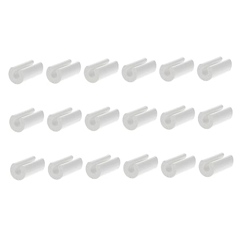 SHINEOFI 100Stücke Füße Für Küchenspülen Kunststoff Schutzfüße Für Eisen Drahtgestelle Rutschfestes Zubehör Für Geschirrständer Und Abtropfgestelle von SHINEOFI