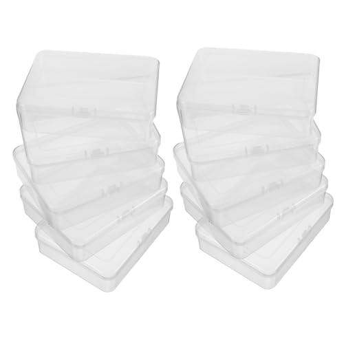 SHINEOFI 10stücke Mini-plastikbox Mit Klappdeckel Durchsichtige Aufbewahrungsbox Leer Für Perlen Schmuck Bastelbedarf Kleine Behälter Organizerbox Schmuckschatulle Behälter Zur SHINEOFI 10stücke Mini-plastikbox Mit Klappdeckel Durchsichtige Aufbewahrungsbox Leer Für Perlen Schmuck Bastelbedarf Kleine Behälter Organizerbox Schmuckschatulle Behälter Zur von SHINEOFI
