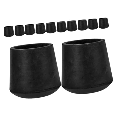 SHINEOFI 12 Stück Trampolin Fußkappen rutschfeste Gummiabdeckungen für Trampolinbeine Stabilität und Beim Einfache Montage und Transport Langlebig und Verschleißfest Einsetzbar von SHINEOFI