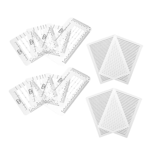 SHINEOFI 12stücke Teiliges Schablone-Set Für Briefumschläge Basteln Mit Adressierungsschablone Aus Kunststoff Für Tagebuchbriefe Scrapbooking Und Grußkartenadressierung SHINEOFI 12stücke Teiliges Schablone-Set Für Briefumschläge Basteln Mit Adressierungsschablone Aus Kunststoff Für Tagebuchbriefe Scrapbooking Und Grußkartenadressierung von SHINEOFI