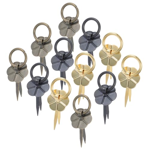 SHINEOFI 15stücke Möbelknöpfe Aus Metall Im Vintage-Stil Runde Schubladengriffe Für Kommoden Und Schränke Retro-Hardware-griffgriff Für Küchen Und Wohnzimmerbeschläge SHINEOFI 15stücke Möbelknöpfe Aus Metall Im Vintage-Stil Runde Schubladengriffe Für Kommoden Und Schränke Retro-Hardware-griffgriff Für Küchen Und Wohnzimmerbeschläge von SHINEOFI