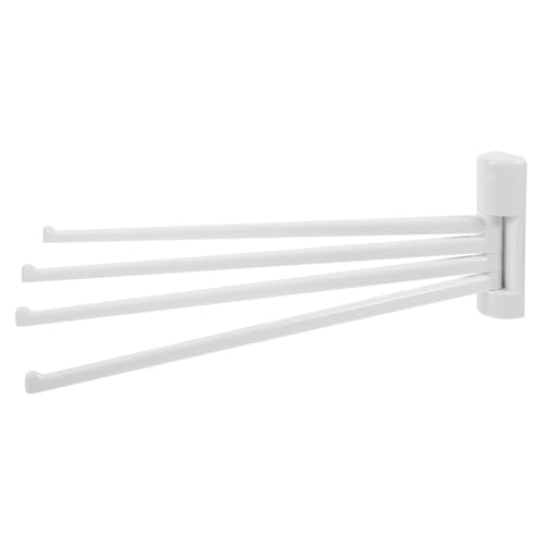 SHINEOFI 180grad Handtuchständer Schwenkbar Drehung Handtuchhalter Aus Mit Stabile Stangen Für Badezimmer Wc Tür Wandmontage von SHINEOFI
