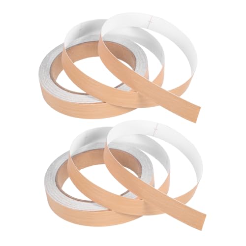 SHINEOFI 2 Rollen Holzkantenstreifen – Selbstklebendes Reparaturband Mit Realistischer Holzmaserung Für Fenster Möbel Und Bodenfugen Für Den Heim Und Bürogebrauch SHINEOFI 2 Rollen Holzkantenstreifen – Selbstklebendes Reparaturband Mit Realistischer Holzmaserung Für Fenster Möbel Und Bodenfugen Für Den Heim Und Bürogebrauch von SHINEOFI