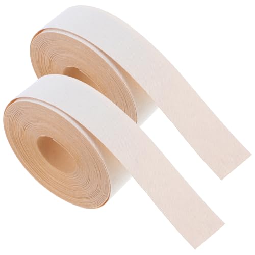SHINEOFI 2 Rollen Selbstklebendes Lampenschirm Besatzband Je Langlebiges Stoff Klebeband für Lampenschirmkanten Einfache Installation Eleganter Tischlampen Dekor Robust und Dekorativ von SHINEOFI