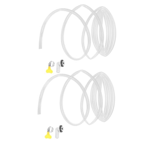 SHINEOFI 2 Sätze Abflussrohr der Klimaanlage Ablaufschlauchanschluss Ablaufschlauch Adapter AC-Wasserablaufschlauch Klimaanlage Stecker Rohrkit -Austausch abtropfen PVC Transparent SHINEOFI 2 Sätze Abflussrohr der Klimaanlage Ablaufschlauchanschluss Ablaufschlauch Adapter AC-Wasserablaufschlauch Klimaanlage Stecker Rohrkit -Austausch abtropfen PVC Transparent von SHINEOFI