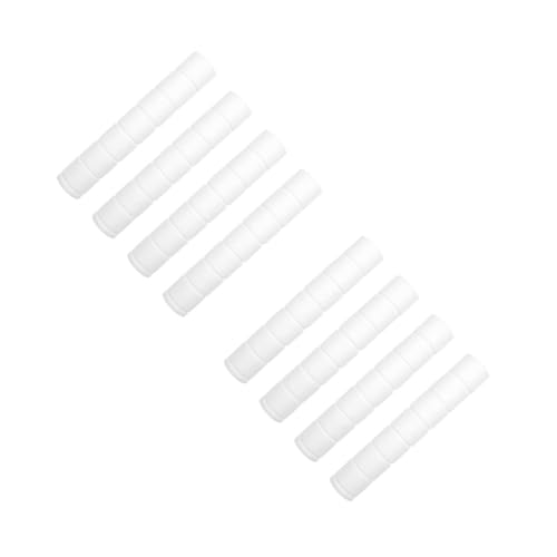 SHINEOFI 2 Sätze Professioneller Wasserfilter Ersatz Duschfilter Bad Haus Duschbrause Abnehmbar Austauschbarer Wasserfilter Für Austausch Von Wasserfiltern Wannenfilter Weiß Pp 4 Stücke * 2 von SHINEOFI