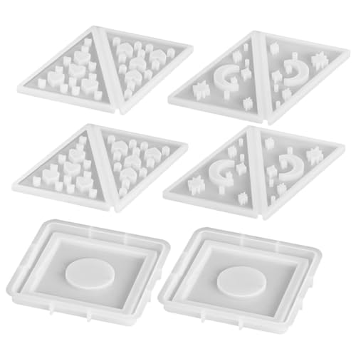SHINEOFI 2 Sätze Pyramid Candle Holder Silikonform Diy Teelichthalter Gießform für Harz Kerzen Plaster Kreative Formen für Hochzeit Feiertage und Heimdekoration SHINEOFI 2 Sätze Pyramid Candle Holder Silikonform Diy Teelichthalter Gießform für Harz Kerzen Plaster Kreative Formen für Hochzeit Feiertage und Heimdekoration von SHINEOFI