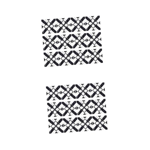 SHINEOFI 2 Sätze Selbstklebende Marmor Fliesenaufkleber Für Wand Und Dekoration Und Ölbeständig Für Bad Wohnzimmer Schlafzimmer Stück * 2 von SHINEOFI