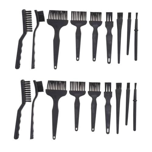 SHINEOFI 2 Sätze Teiliges Set Antistatische Reinigungsbürste Für Computer Und Tastaturen Effektive Staubentfernung Für Elektronik Drucker Und Oberflächen Ergonomisches Stücke * 2 SHINEOFI 2 Sätze Teiliges Set Antistatische Reinigungsbürste Für Computer Und Tastaturen Effektive Staubentfernung Für Elektronik Drucker Und Oberflächen Ergonomisches Stücke * 2 von SHINEOFI