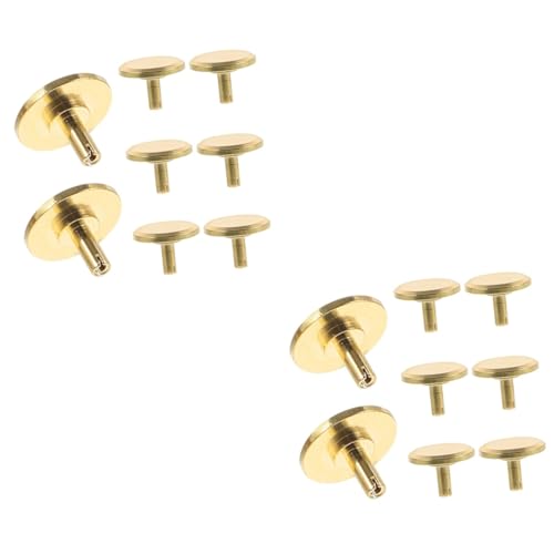 SHINEOFI 2 Sätze Teiliges Uhrwerk Kappen Für Wanduhr Reparatur Geräuschlos Und Installieren Kompatibel Mit Verschiedenen Uhrmodellen Zum Ersetzen Beschädigter Oder Fehlender 8 Stück * 2 von SHINEOFI