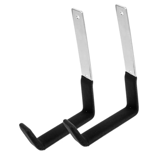 SHINEOFI 2 Stck Teiliges Förmiges Wandhaken aus Robustem Stahl Praktische Garage Wandaufhängung Wandmontierte Aufbewahrungshaken für Werkzeuge und Leiter Installieren Langlebig und SHINEOFI 2 Stck Teiliges Förmiges Wandhaken aus Robustem Stahl Praktische Garage Wandaufhängung Wandmontierte Aufbewahrungshaken für Werkzeuge und Leiter Installieren Langlebig und von SHINEOFI