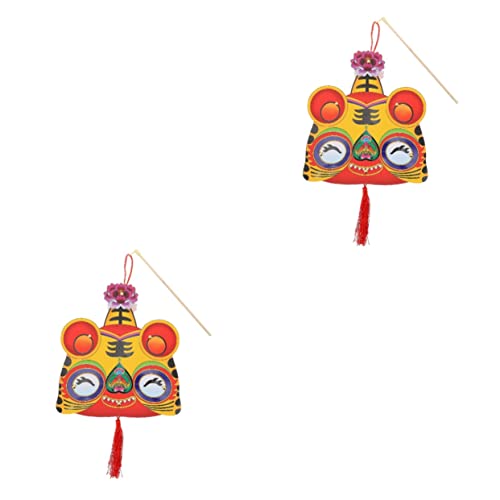 SHINEOFI 2 Stck. Laternendekor-Requisite 2022chinesische neujahrslaternen Laterne für Tiger Year tragbare Laterne Papierlaterne neues Jahr kinderspielzeug Party dekorative Laterne Stoff SHINEOFI 2 Stck. Laternendekor-Requisite 2022chinesische neujahrslaternen Laterne für Tiger Year tragbare Laterne Papierlaterne neues Jahr kinderspielzeug Party dekorative Laterne Stoff von SHINEOFI