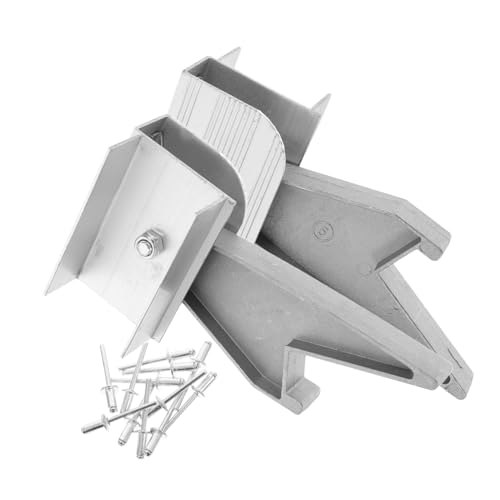 SHINEOFI 2 Stück Aluminiumlegierung Ersatzteile für Teleskopleiter mit Stabilisierenden Haken Sicherer Halt für Zuhause Büro und Baustelle Reparaturlösung für Beschädigte Leiterteile SHINEOFI 2 Stück Aluminiumlegierung Ersatzteile für Teleskopleiter mit Stabilisierenden Haken Sicherer Halt für Zuhause Büro und Baustelle Reparaturlösung für Beschädigte Leiterteile von SHINEOFI