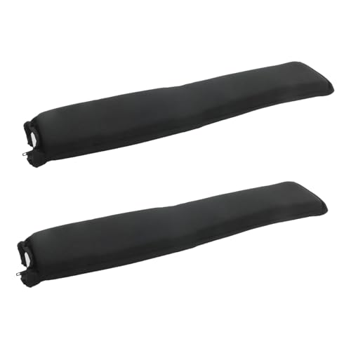 SHINEOFI 2 Stück Armlehnenkissen für Gaming-Stuhl Ellbogenschützer für Gaming-Stühle Armruhekissen Office Chair Armlast Ersatz Bürokissenstuhl Stuhl Armlehnenkissen Schwamm Schwarz von SHINEOFI