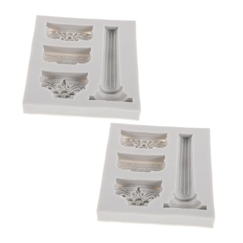 SHINEOFI 2 Stück Barock Silikonform Für Fondant Tonform – Tortenrand Dekorationswerkzeug – Hochzeit Geburtstag Cupcake Topper Dekoration Zuckerhandwerk Schokolade Süßigkeiten SHINEOFI 2 Stück Barock Silikonform Für Fondant Tonform – Tortenrand Dekorationswerkzeug – Hochzeit Geburtstag Cupcake Topper Dekoration Zuckerhandwerk Schokolade Süßigkeiten von SHINEOFI