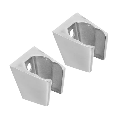 SHINEOFI 2 Stück Edelstahl Duschkopfhalterung Wandmontage Rostfrei Kompatibel Platzsparend Modernes Design Handbrause Halter für Badezimmer Zubehör Organisierte Dusche SHINEOFI 2 Stück Edelstahl Duschkopfhalterung Wandmontage Rostfrei Kompatibel Platzsparend Modernes Design Handbrause Halter für Badezimmer Zubehör Organisierte Dusche von SHINEOFI