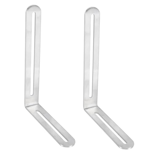 SHINEOFI 2 Stück Edelstahl Eckwinkel Verstellbar mit Langloch für Möbelverbinder Stabile Winkelverbinder für Regalelemente Stühle Schränke Tische Robust und Rostfrei SHINEOFI 2 Stück Edelstahl Eckwinkel Verstellbar mit Langloch für Möbelverbinder Stabile Winkelverbinder für Regalelemente Stühle Schränke Tische Robust und Rostfrei von SHINEOFI