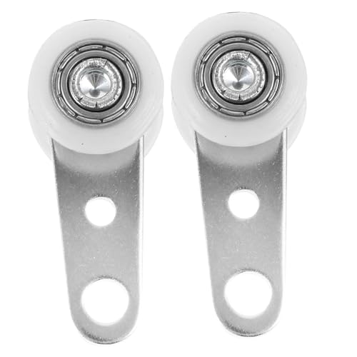 SHINEOFI 2 Stück Gardinen Umlenkrollen Vorhang Pulley mit Robuste und Eisenmaterialien für Nahtloses Öffnen und Schließen Einfache Installation für Vorhänge SHINEOFI 2 Stück Gardinen Umlenkrollen Vorhang Pulley mit Robuste und Eisenmaterialien für Nahtloses Öffnen und Schließen Einfache Installation für Vorhänge von SHINEOFI