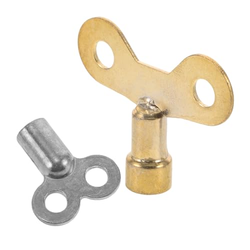 SHINEOFI 2 Stück Heizkörper Entlüftungsschlüssel aus Aluminiumlegierung Langlebig und Passend Leicht und Tragbar Praktisches Werkzeug zum Entlüften von Heizkörpern im Haushalt und Büro SHINEOFI 2 Stück Heizkörper Entlüftungsschlüssel aus Aluminiumlegierung Langlebig und Passend Leicht und Tragbar Praktisches Werkzeug zum Entlüften von Heizkörpern im Haushalt und Büro von SHINEOFI