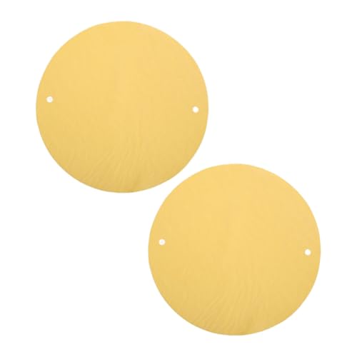 SHINEOFI 2 Stück Keramik Töpferscheiben Matte Rundes Absorbierendes PVA Pad mit Doppelöffnung Fixierbar für Dichteplatten Langlebiges Töpferzubehör für Tonbearbeitung und Keramikhandwerk von SHINEOFI