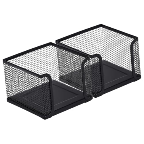 SHINEOFI 2 Stück Memo papierhalter aus Metallnetz Multifunktionaler Schreibtisch Organizer in Roségold Notizblockspender und Stifthalter für Büro Schule und Zuhause Platzsparender SHINEOFI 2 Stück Memo papierhalter aus Metallnetz Multifunktionaler Schreibtisch Organizer in Roségold Notizblockspender und Stifthalter für Büro Schule und Zuhause Platzsparender von SHINEOFI