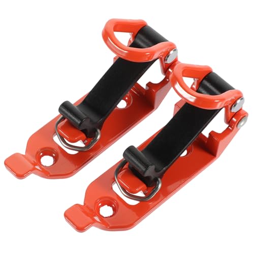 SHINEOFI 2 Stück Metall Schaufelhalterung Dachgepäckträger Schraubmontage Schaufelhalter Stabil Feste Klammer für Auto Wand Leiter Werkzeugbefestigung von SHINEOFI