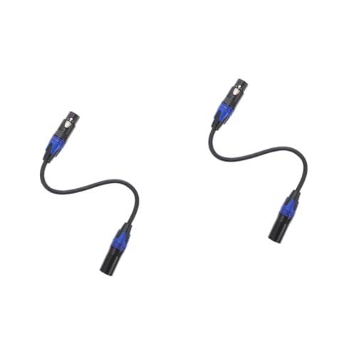 SHINEOFI 2 Stück Mikrofonkabel Xlr Männlich zu Weiblich Blaue Audioleitung Langlebig und Kratzfest für Live Übertragungen Blogger und Reporter Einfache Verbindung und Hohe Klangqualität SHINEOFI 2 Stück Mikrofonkabel Xlr Männlich zu Weiblich Blaue Audioleitung Langlebig und Kratzfest für Live Übertragungen Blogger und Reporter Einfache Verbindung und Hohe Klangqualität von SHINEOFI