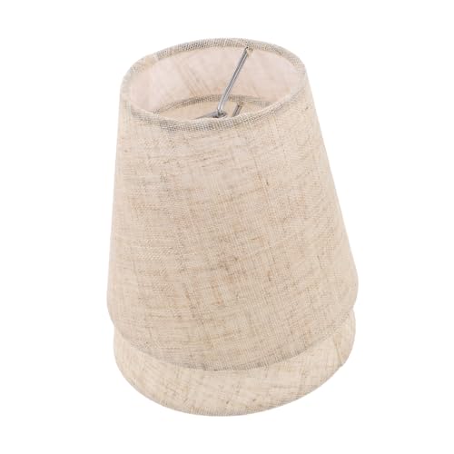 SHINEOFI 2 Stück Mini Lampenschirme Leinen Stoff Aufsteckbar Sanftes Licht Für Tischlampe Wandlampe Deckenventilator Ersatz Vintage Handgefertigt SHINEOFI 2 Stück Mini Lampenschirme Leinen Stoff Aufsteckbar Sanftes Licht Für Tischlampe Wandlampe Deckenventilator Ersatz Vintage Handgefertigt von SHINEOFI