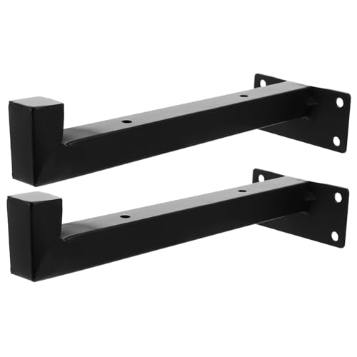 SHINEOFI 2 Stück Schwerlast Wandregalhalter Metallwinkel Teiliges Stabile Regalträger für DIY Schwebende Ablagen im Schlafzimmer Küche Bad und Werkstatt Einfache Montage Belastbar und SHINEOFI 2 Stück Schwerlast Wandregalhalter Metallwinkel Teiliges Stabile Regalträger für DIY Schwebende Ablagen im Schlafzimmer Küche Bad und Werkstatt Einfache Montage Belastbar und von SHINEOFI