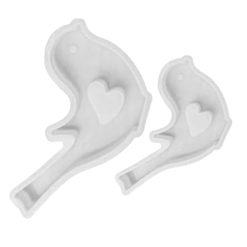SHINEOFI 2 Stück Silikonform Vogel Flexible DIY Gießform für Backen Fondant Kuchen Dekorationen Realistisches Design Backform für Zuhause SHINEOFI 2 Stück Silikonform Vogel Flexible DIY Gießform für Backen Fondant Kuchen Dekorationen Realistisches Design Backform für Zuhause von SHINEOFI