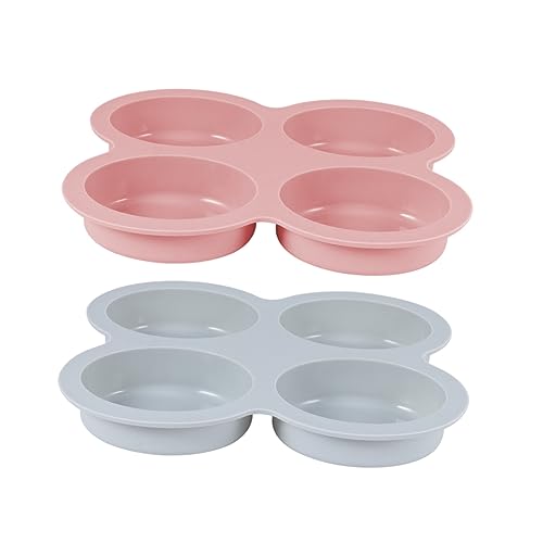 SHINEOFI 2 Stück Teiliges Ovales Silikon Seifenform mit Fächern Flexible Antihaftbeschichtete Gießform für DIY Seifenherstellung Kerzen und Kuchenbackform Bunte Farben für Zufällige Farbe SHINEOFI 2 Stück Teiliges Ovales Silikon Seifenform mit Fächern Flexible Antihaftbeschichtete Gießform für DIY Seifenherstellung Kerzen und Kuchenbackform Bunte Farben für Zufällige Farbe von SHINEOFI