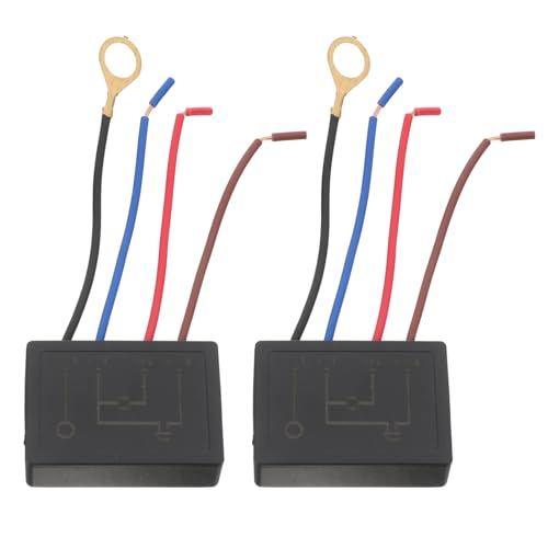 SHINEOFI 2 Stück Touch Schalter für Tischlampen Robustes Lampensteuerungszubehör Anpassbar Professionelle Verarbeitung Hochzuverlässig für Einfache Installation von SHINEOFI