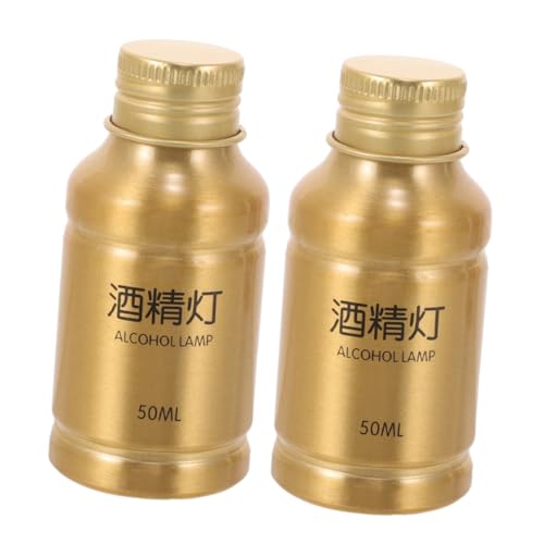 SHINEOFI 2 Stück Tragbarer Alkoholbrenner mit Aluminiumgehäuse Kompakter Heizbrenner für Outdoor Camping Zuverlässige Wärmequelle für Unterwegs Stilvoller Goldfarbener Mini Spiritusbrenner SHINEOFI 2 Stück Tragbarer Alkoholbrenner mit Aluminiumgehäuse Kompakter Heizbrenner für Outdoor Camping Zuverlässige Wärmequelle für Unterwegs Stilvoller Goldfarbener Mini Spiritusbrenner von SHINEOFI
