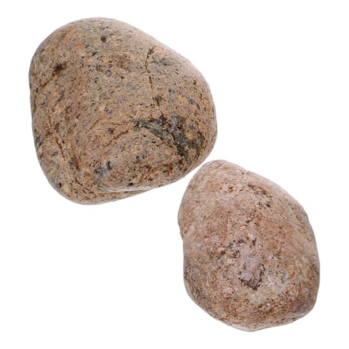 SHINEOFI 2 Stück Unregelmäßige Naturstein Möbelgriffe aus Naturstein mit Messingbasis Vintage Schrankknöpfe und Dekorative Schubladengriffe für Kommode und Bücherregal Einloch Design Robust von SHINEOFI