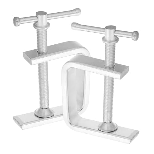 SHINEOFI 2 Stück Verstellbare G klemmen für Möbelmontage Schwere Schraubzwingen aus Robustem für Holz Kunststoff Metall für Outdoor tisch Installation und DIY projekte SHINEOFI 2 Stück Verstellbare G klemmen für Möbelmontage Schwere Schraubzwingen aus Robustem für Holz Kunststoff Metall für Outdoor tisch Installation und DIY projekte von SHINEOFI