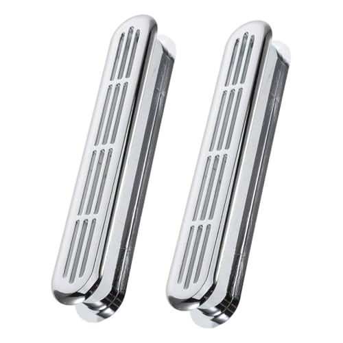 SHINEOFI 2 Stücke Abs Lüftungsgitter für Wohnmobil Schrank Rechteckige Luftauslass Abdeckung Hitzebeständig Einfache Reinigung Modernes Design Effektive Belüftung und Wärmedämmung für Möbel SHINEOFI 2 Stücke Abs Lüftungsgitter für Wohnmobil Schrank Rechteckige Luftauslass Abdeckung Hitzebeständig Einfache Reinigung Modernes Design Effektive Belüftung und Wärmedämmung für Möbel von SHINEOFI