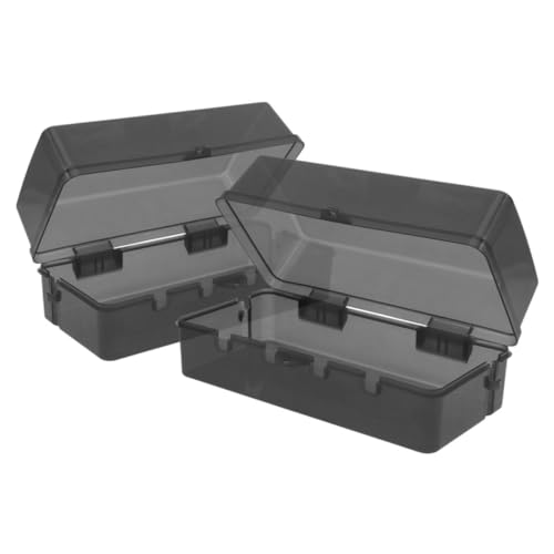 SHINEOFI 2 Stücke Verlängerungskabel Stecker Abdeckung Wasserdicht Verschleiß-beständig Kunststoff Schutzhülle Outdoor Verlängerung Kabel Fall Außen Outlet Box von SHINEOFI