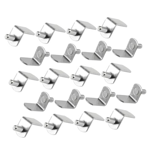 SHINEOFI 20 Stück Teiliges Metall Regalbodenträger Stabile Regalschrauben mit Hoher Tragfähigkeit Langlebige Regalhalterungen für Schrank Bücherregal Kommode und Möbel SHINEOFI 20 Stück Teiliges Metall Regalbodenträger Stabile Regalschrauben mit Hoher Tragfähigkeit Langlebige Regalhalterungen für Schrank Bücherregal Kommode und Möbel von SHINEOFI
