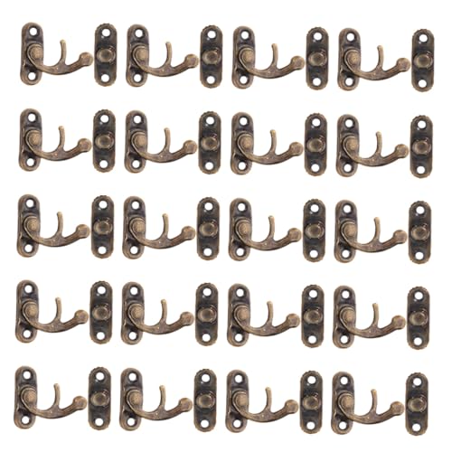 SHINEOFI 20 Stück Teiliges Vintage Eisen schloss für Schränke Robuste Retro klappverschlüsse für DIY Holzkisten Antike mit Historischem Design für Schrank Schmuckkästen SHINEOFI 20 Stück Teiliges Vintage Eisen schloss für Schränke Robuste Retro klappverschlüsse für DIY Holzkisten Antike mit Historischem Design für Schrank Schmuckkästen von SHINEOFI